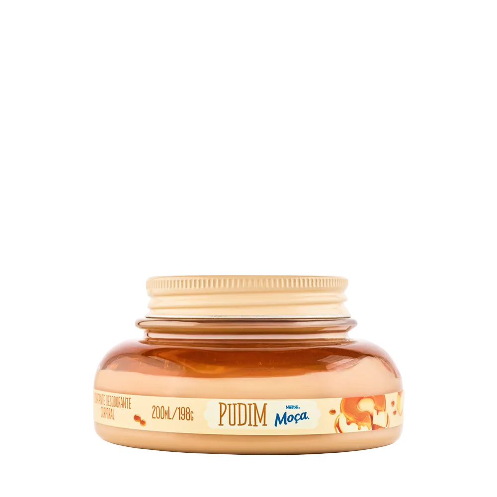 Hidratante Desodorante Corporal Pudim 200mL